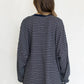 Lorenze Stripe Top