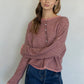 Piper Cardigan - Pin Striped