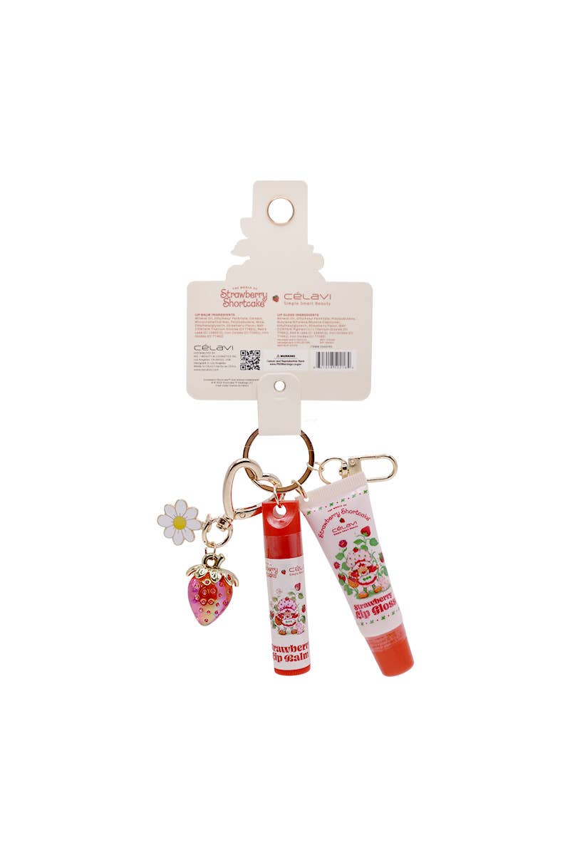 Strawberry Gloss Balm Duo w/ Charms