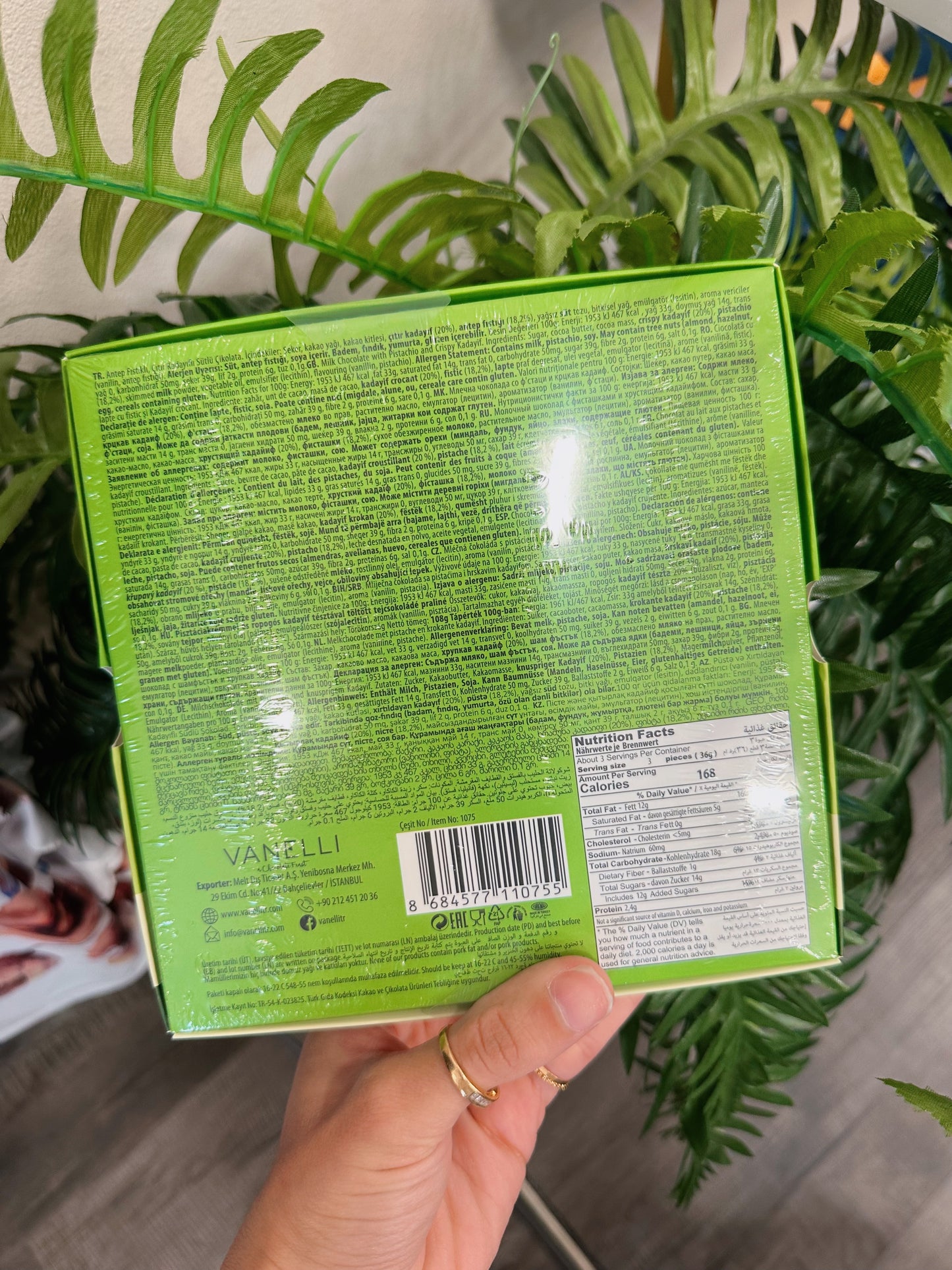 Dubai Chocolate Pistachio Box