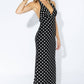 Polka Dot Halter Dress