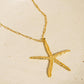 Suki 18K Gold Non-Tarnish Statement Star Necklace
