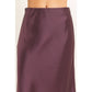 Satin Maxi Skirt