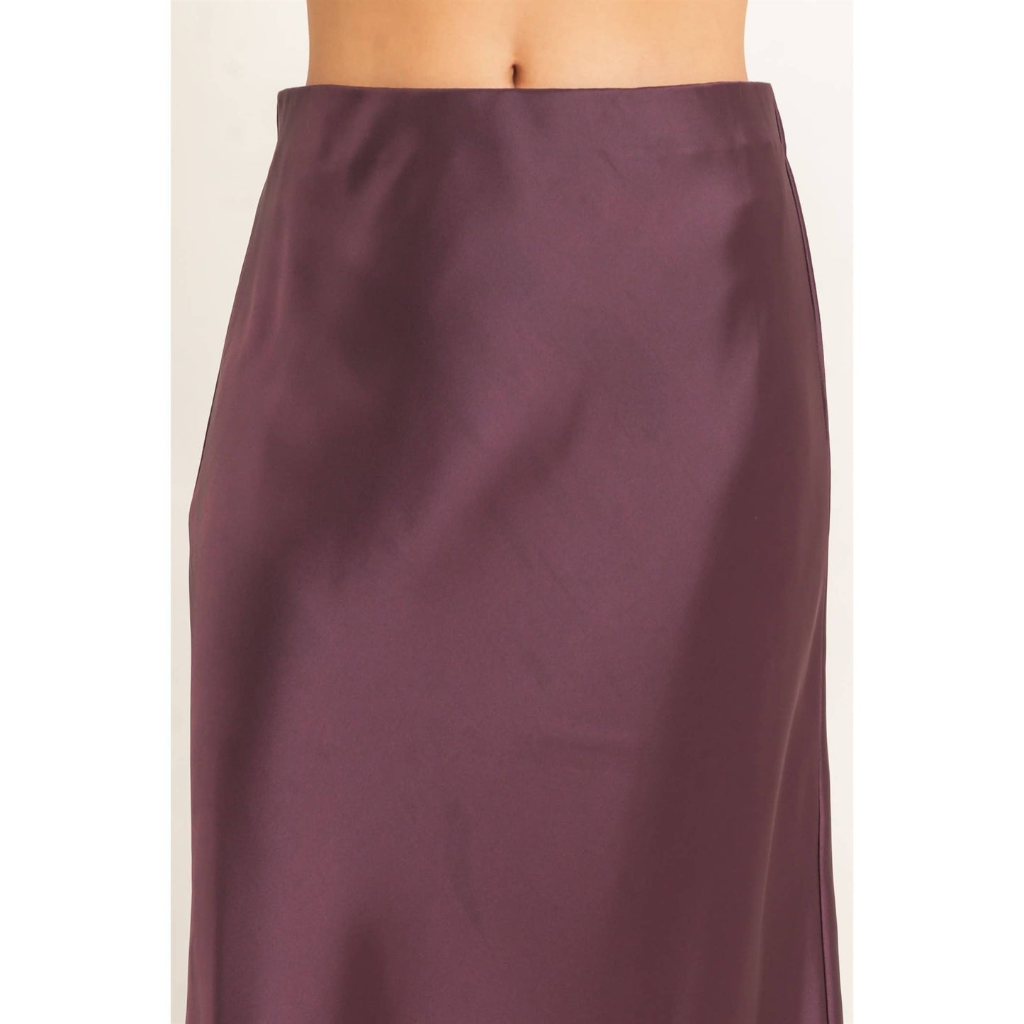 Satin Maxi Skirt