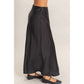Satin Maxi Skirt