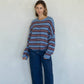 Piper Cardigan - Varsity Stripe