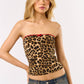 Leopard Tube Top