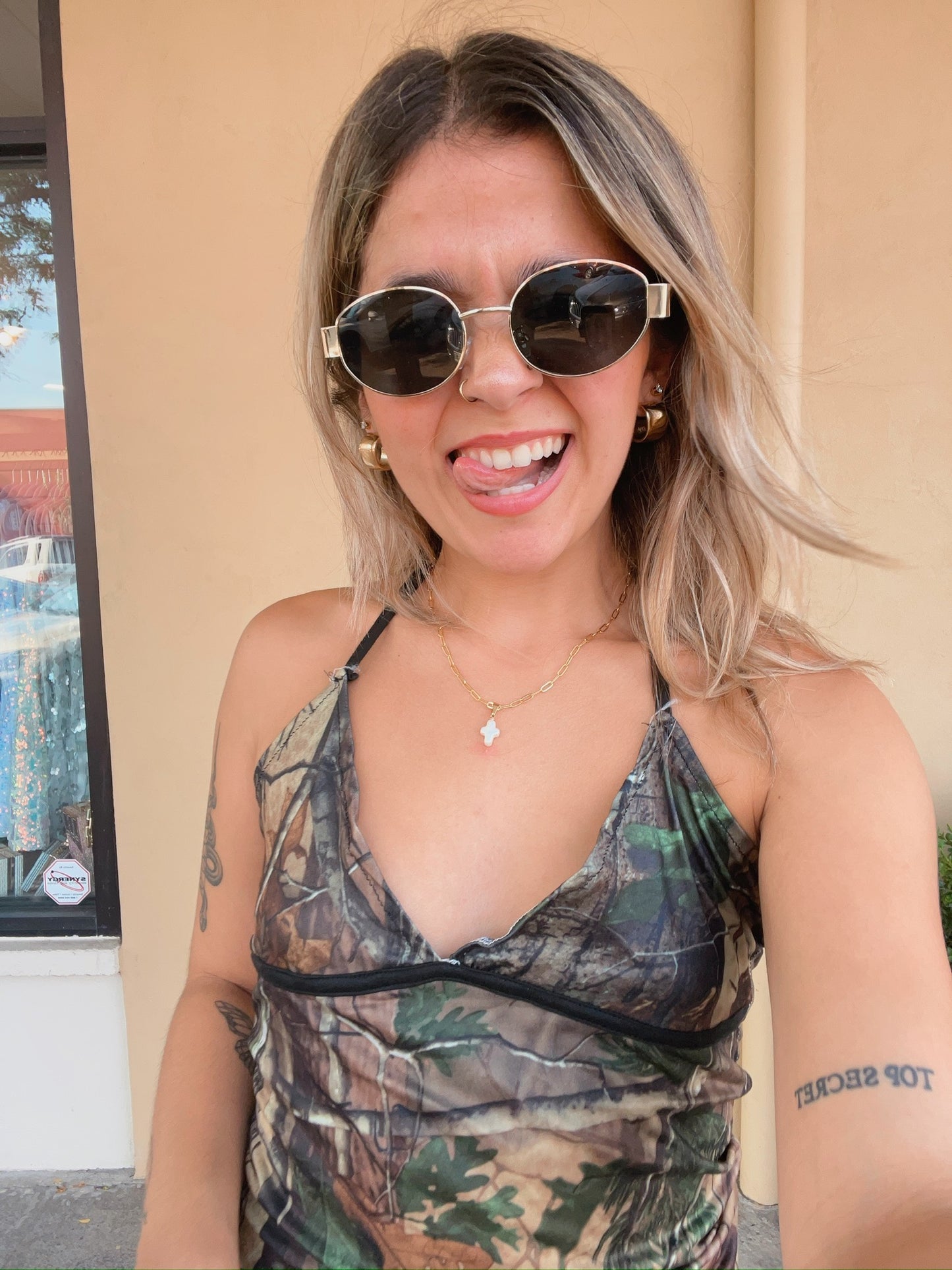 Camo Top