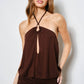 Kaylia Peekaboo Halter Mini