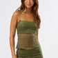 Scalloped Edge Lace Tank Top