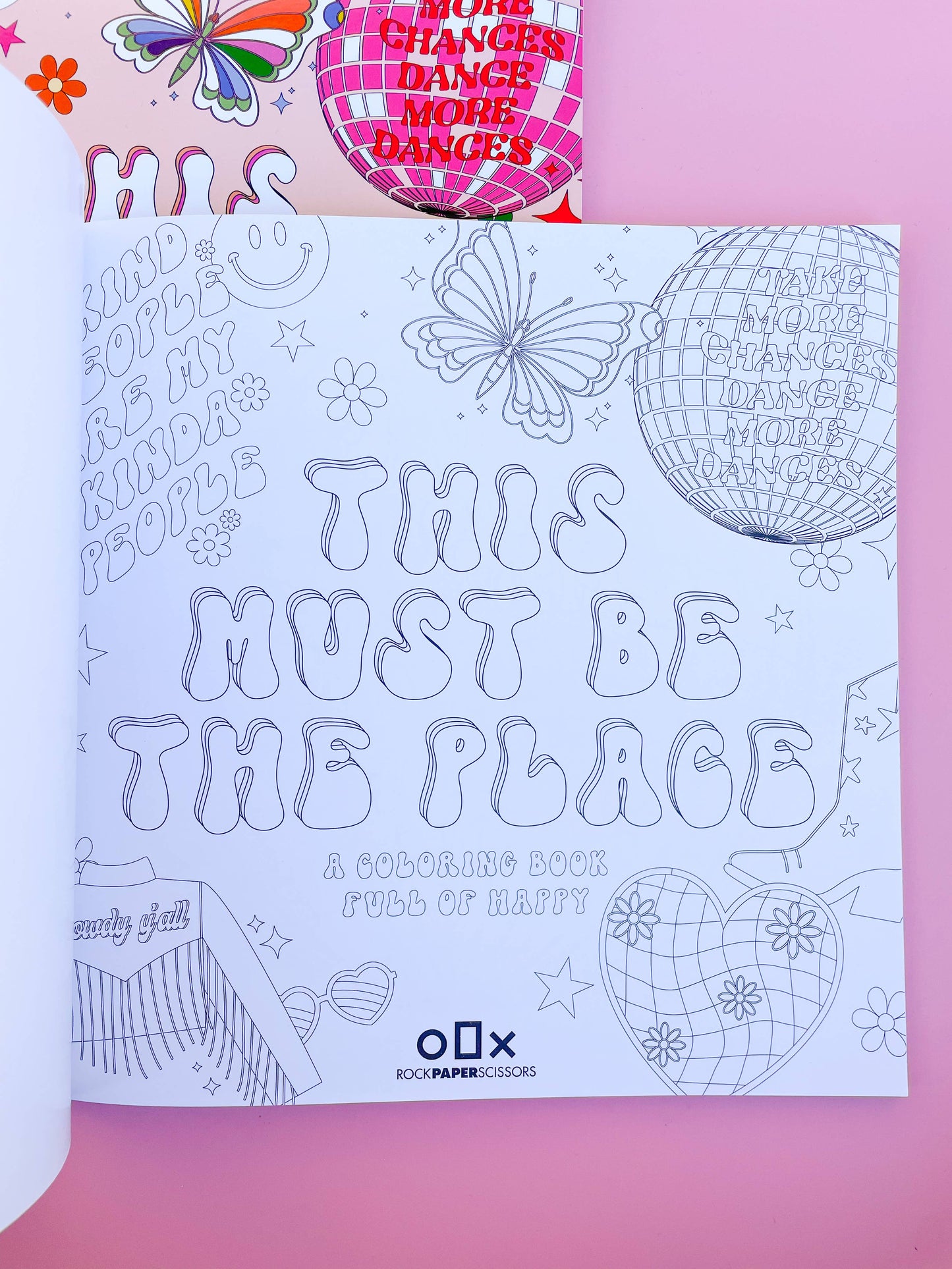 This Must Be the Place Coloring Book