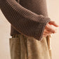 Round Neck Knit Sweater