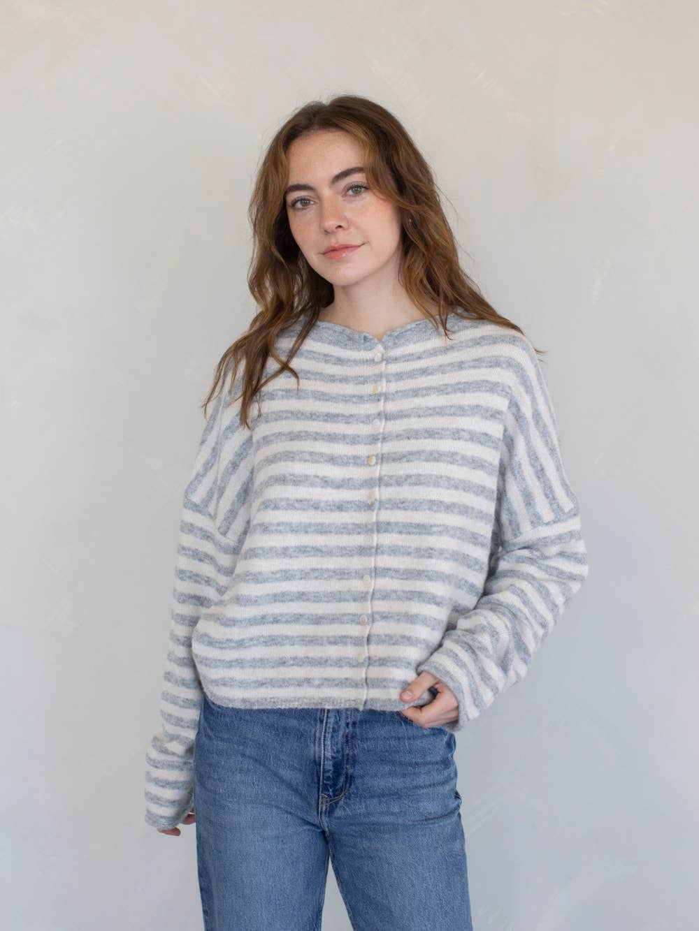 Piper Cardigan - Striped