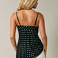 Polka Dot Asymmetrical Top