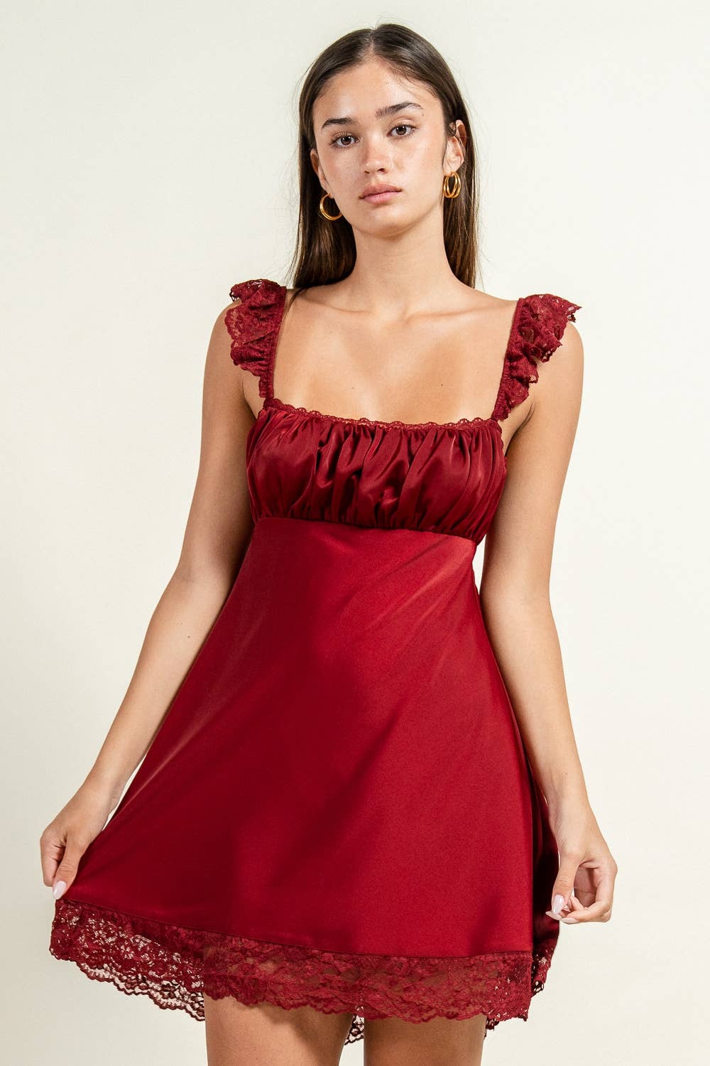 Spencer Satin Dress