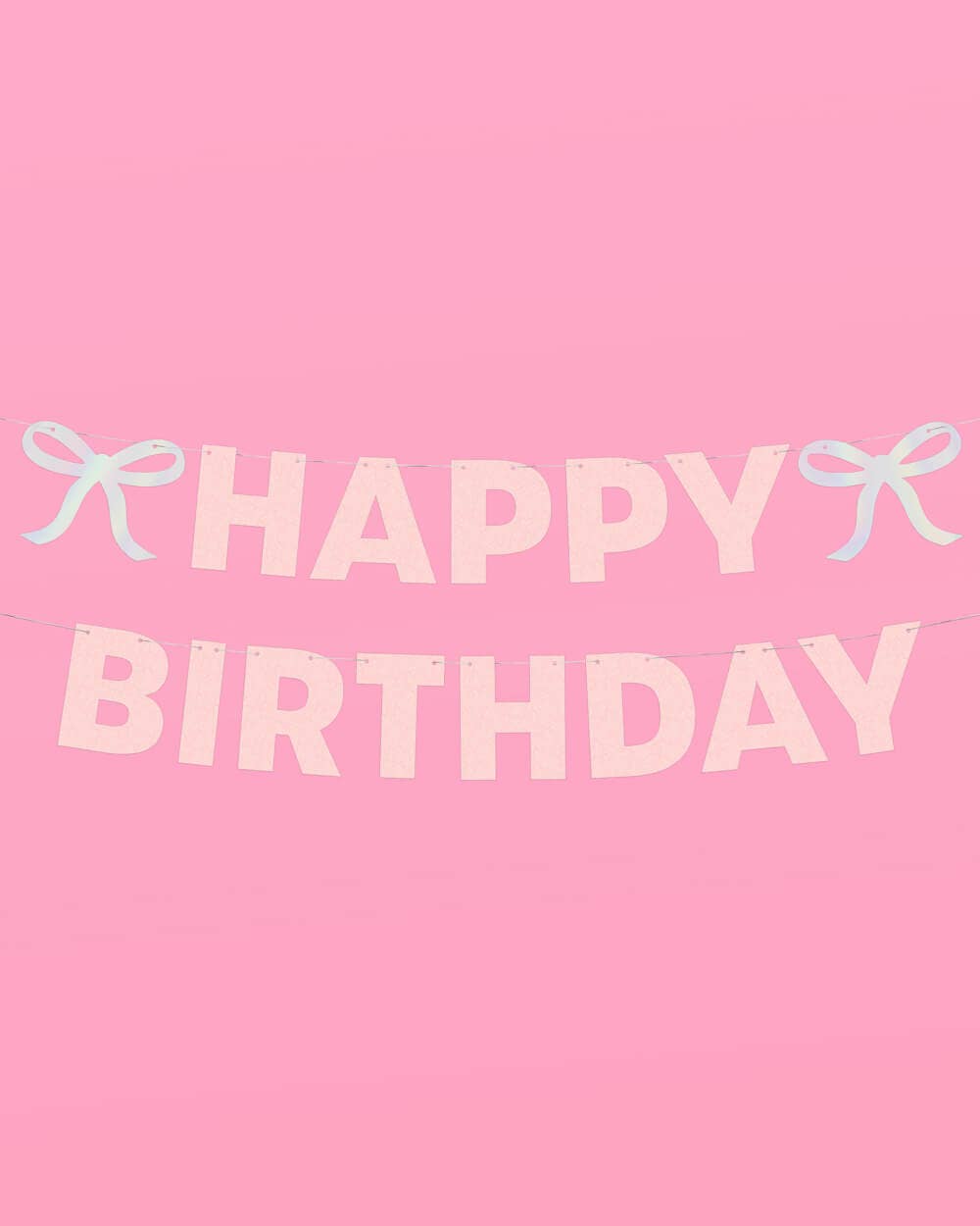 Birthday Bow Banner