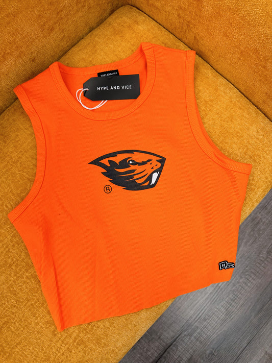 Orange Oregon State Tank