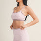 Ditsy Print Double Layered Sports Bra