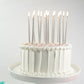 Tall Solid Glitter 16 Candles Set