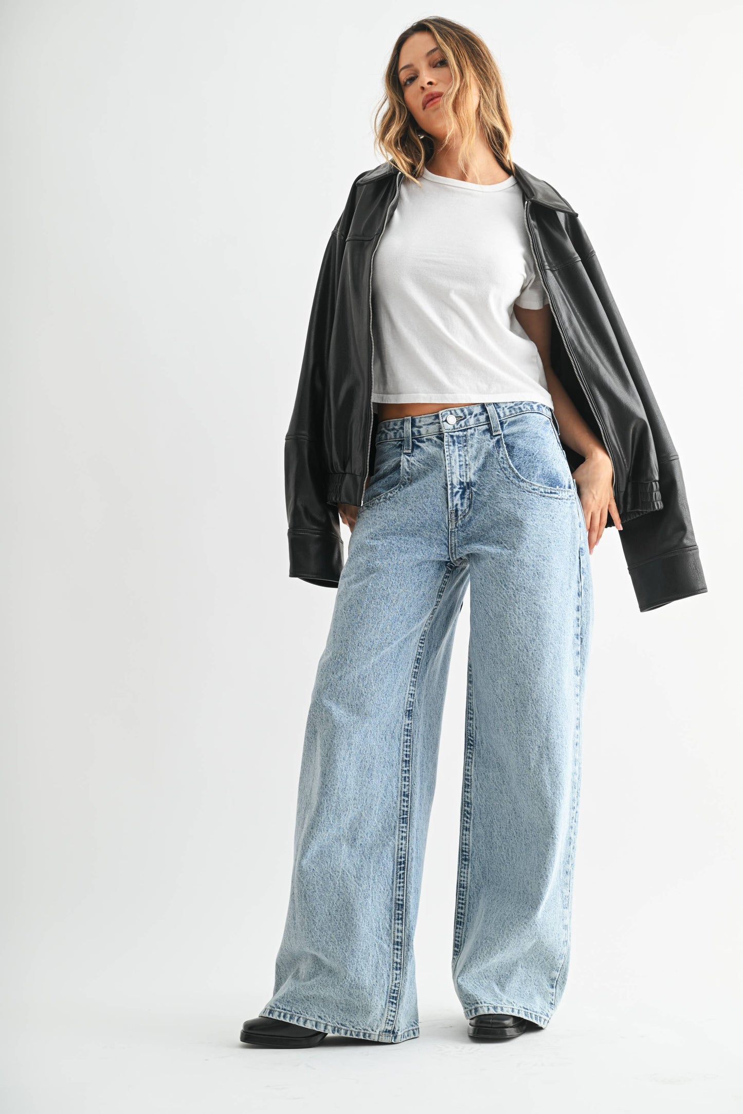 Classic Super Relaxed Wide Leg - MEDIUM DENIM