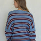 Piper Cardigan - Varsity Stripe