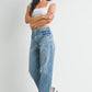 Light Barrel Jean w/ Seams