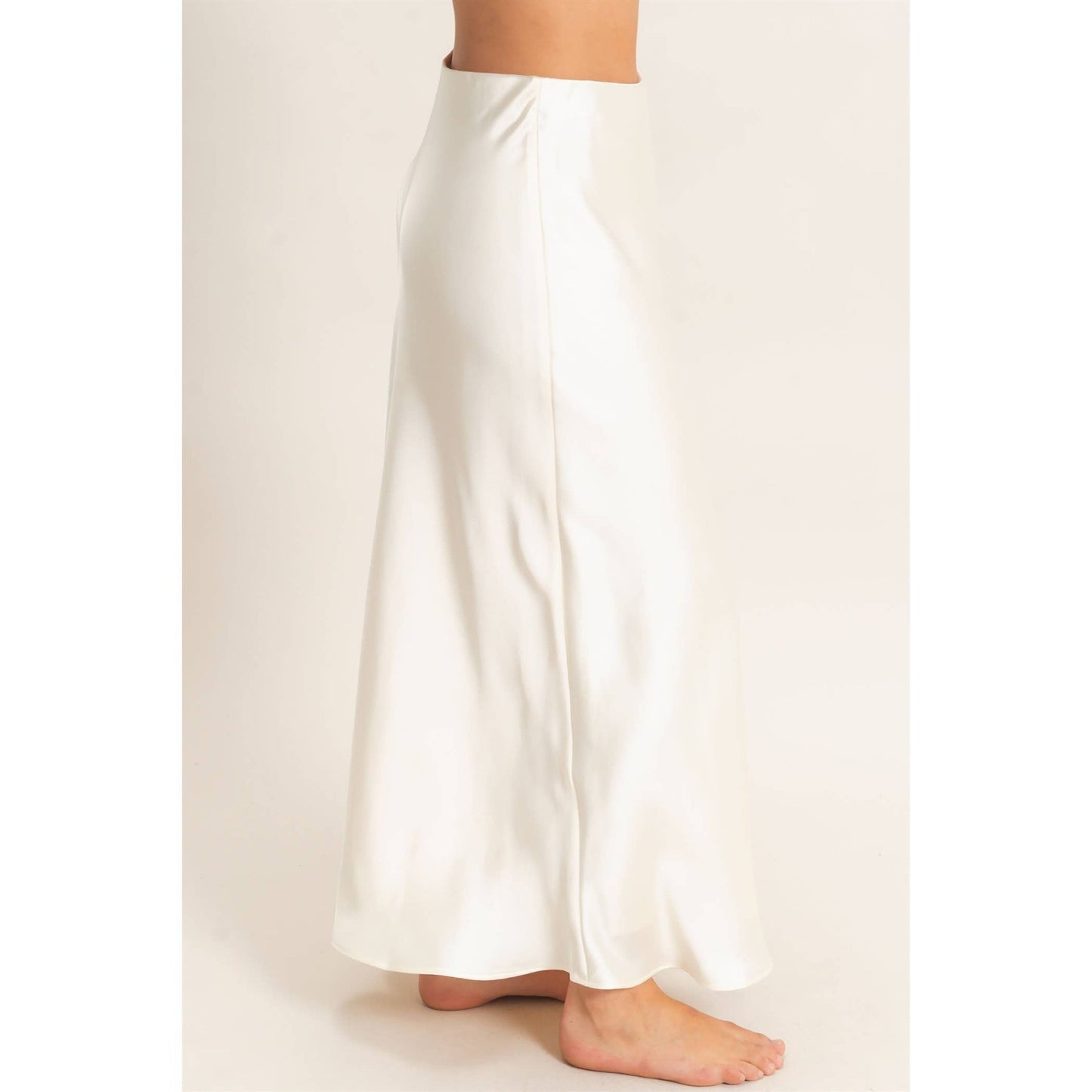 Satin Maxi Skirt