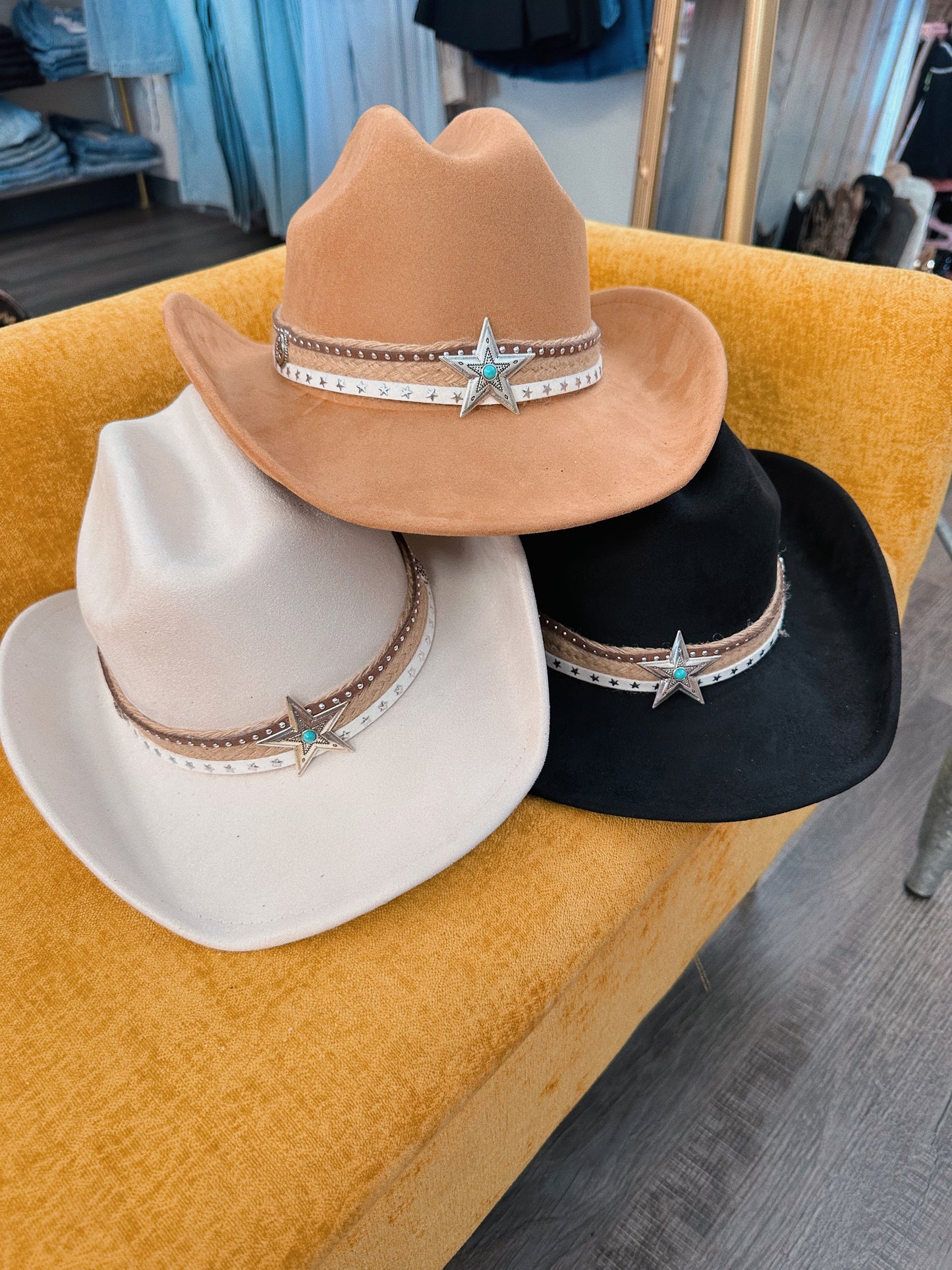 Star Western Cowgirl Hat