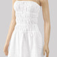 Strapless Eyelet Dress