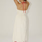 Shell Halter Maxi Dress