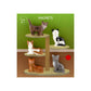 Colorful cat magnets