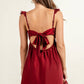 Spencer Satin Dress