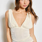 Plunge Neck Top