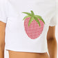 Strawberry Patchwork Relax Fit Tee