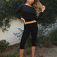 MARCELLE Asymmetric Slouchy Long Sleeve Top