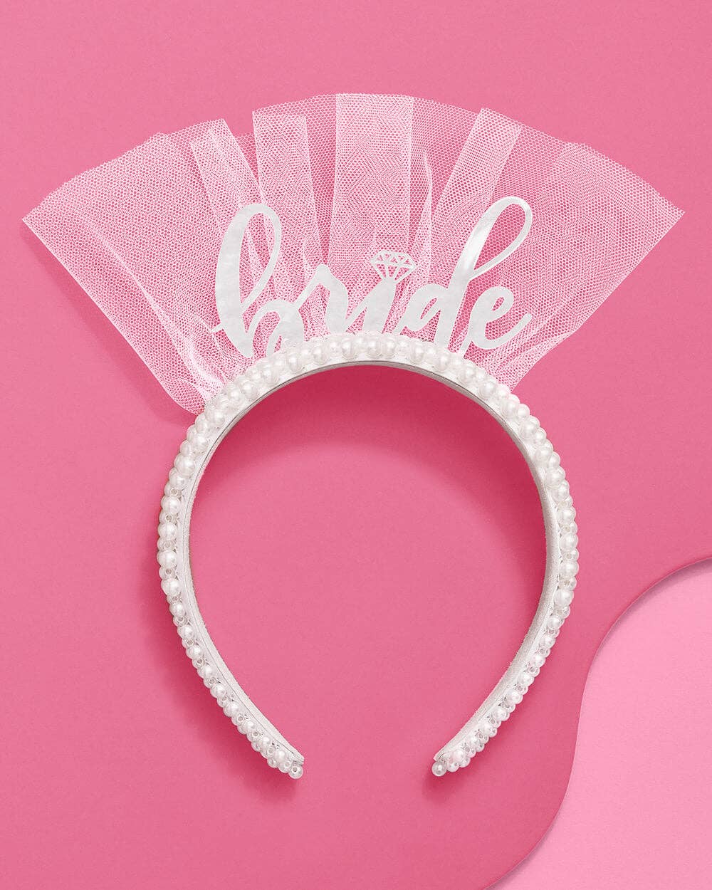 Bride To Be Accessory Kit; Sash, Pearl Headband, Gift Bundle