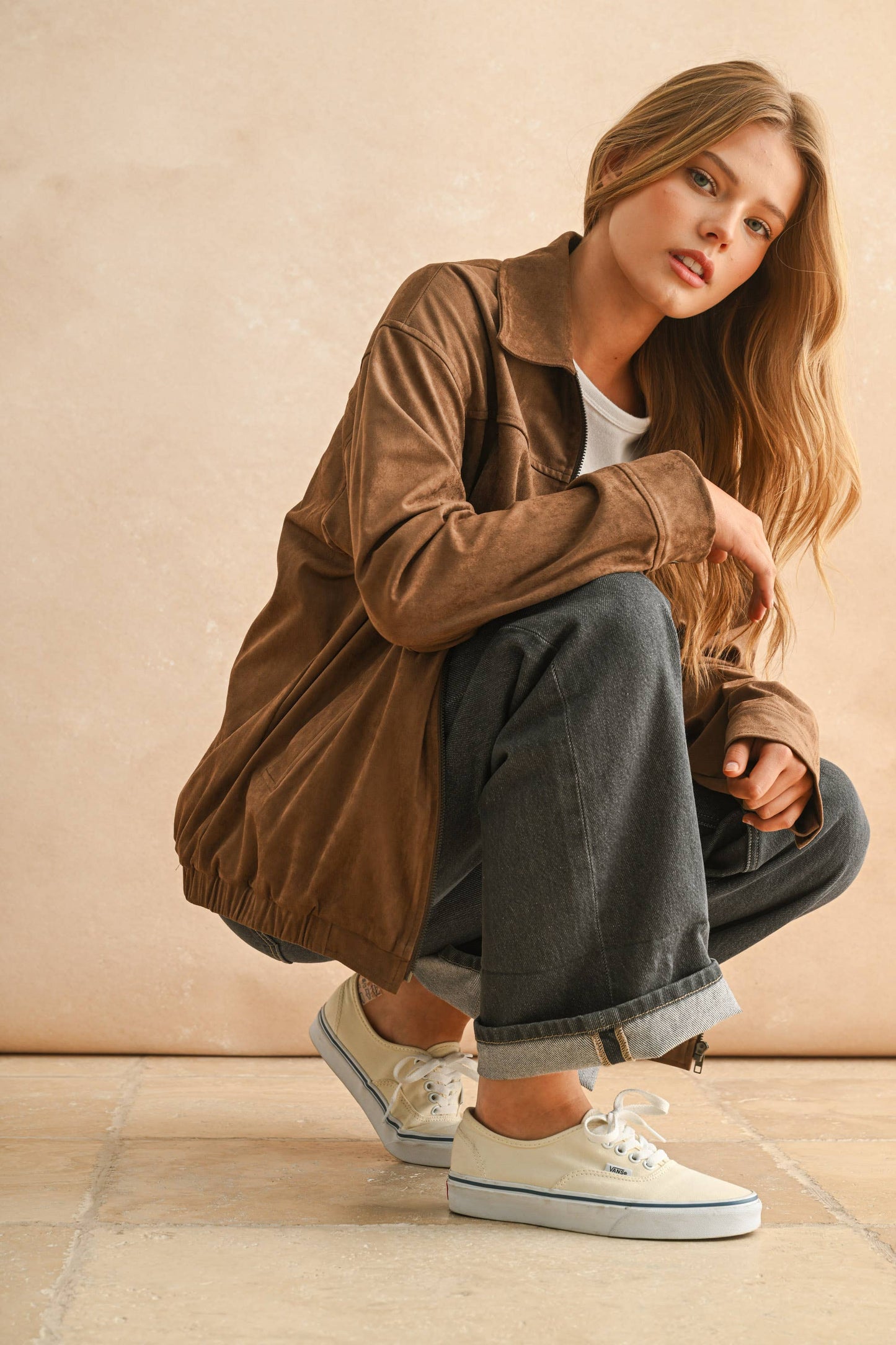 Oversized Bomber Jacket