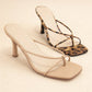 Thin Strap Kitten Heels