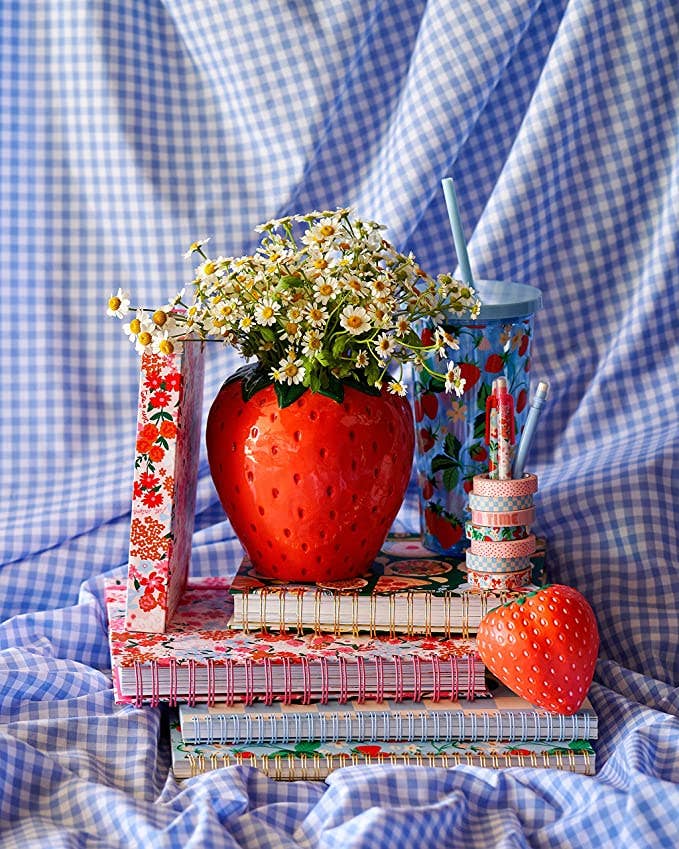 Ceramic Vase , Strawberry Fields