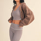 Kat Knit Zip Up Hoodie Sweater