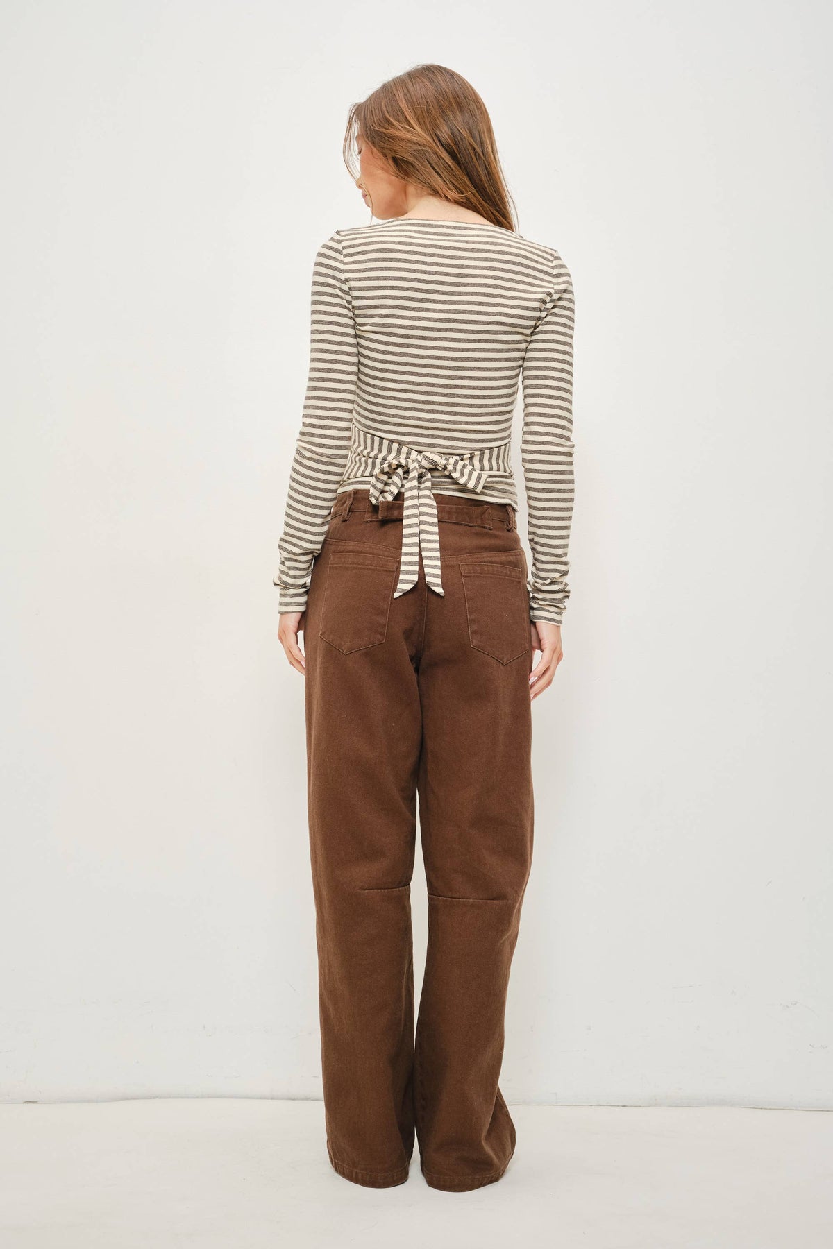ZORA STRIPED TOP
