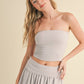 Soft Knit Jersey Tube Top