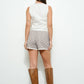 Plaid Ruffle Shorts