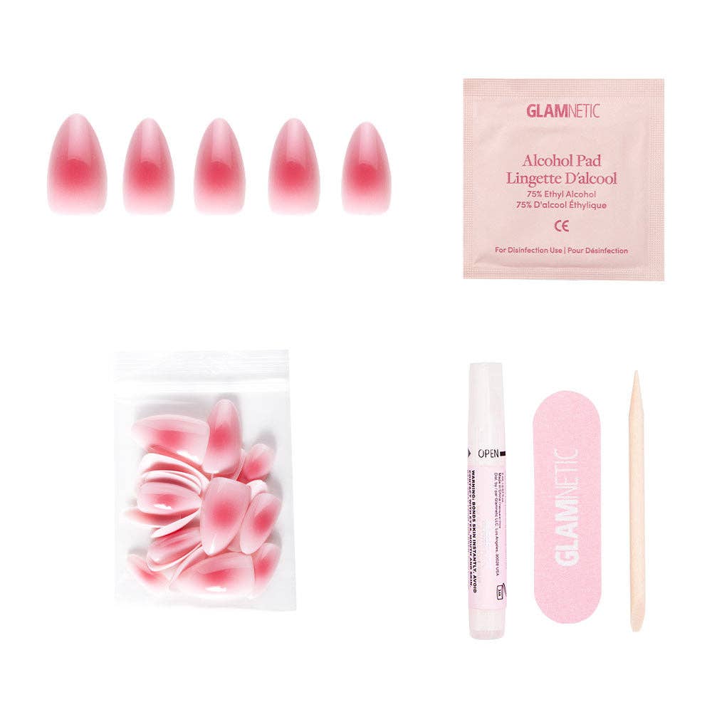 Blushing Aura Press-On Nails