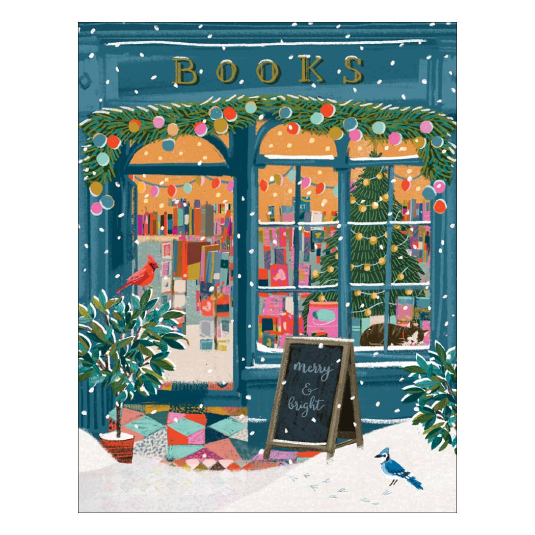 Holiday Bookstore Card