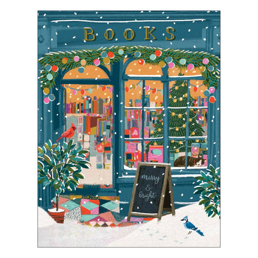 Holiday Bookstore Card