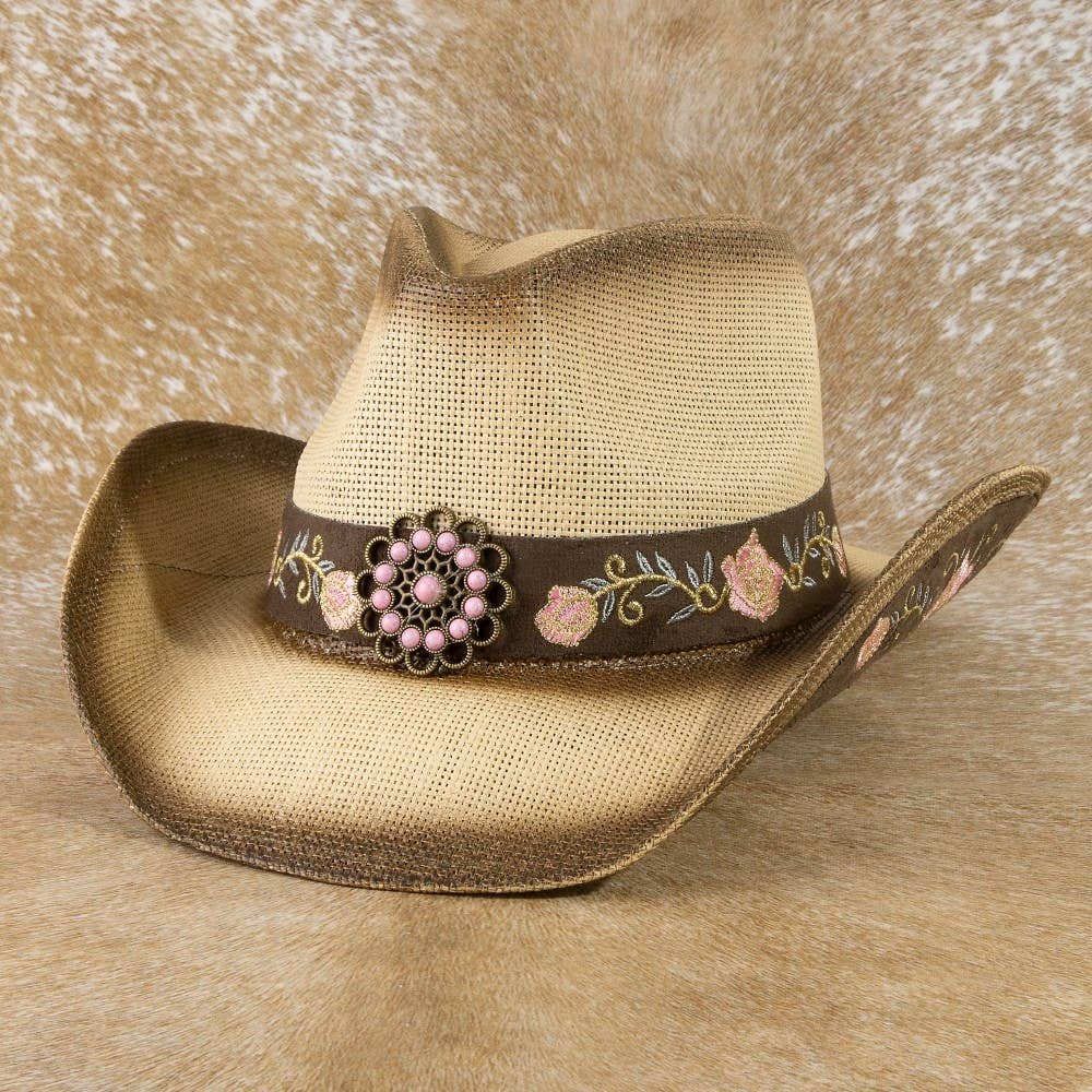 Embroidered Cowboy Hat