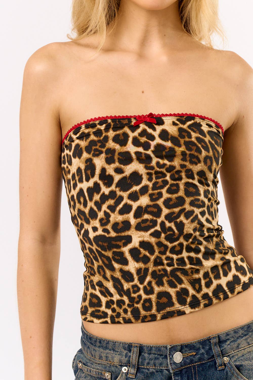 Leopard Tube Top