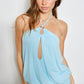 Kaylia Peekaboo Halter Mini