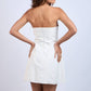 Solid Straight Tube Mini Dress
